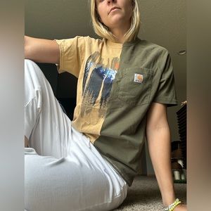 Homemade yin yang t shirt